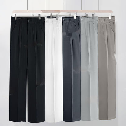 Summer Thin Suit Straight-leg Pants