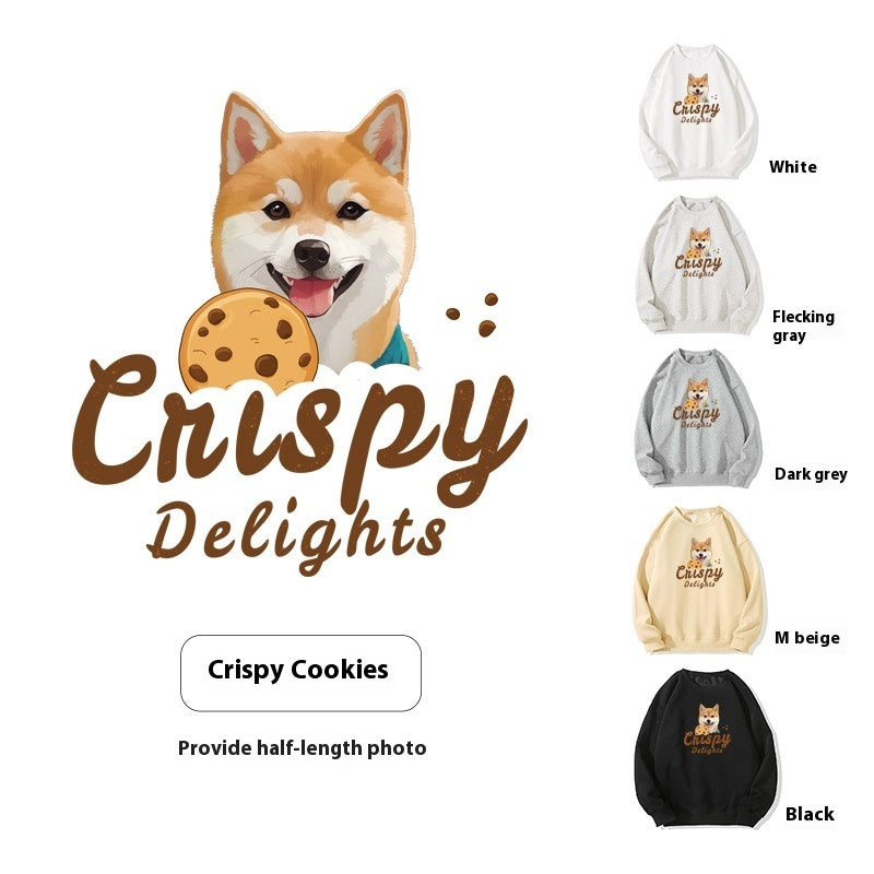 Pet Custom Hoodie Long Sleeve Autumn Winter Cats And Dogs To Figure Custom