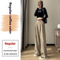 Black Suit Pants Women's Wide-leg Pants Straight Casual Pants