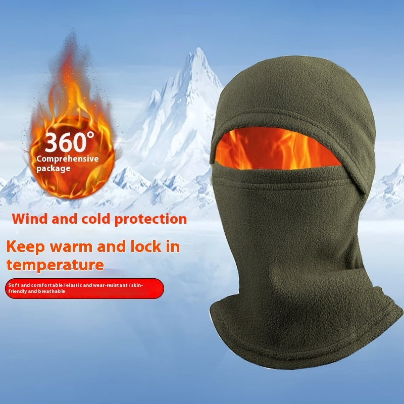 Outdoor Polar Fleece Cold Proof Warm Hat