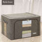 Storage Box Fabric Storage With Zipper Home