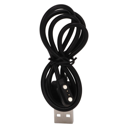 2 Pins Watch Charger Magnetic Universal Portable Smartwatch USB Charging Cable Black 3.5‑11mm