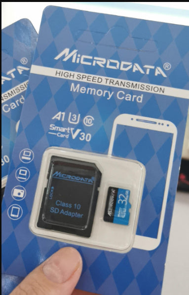 Mobile phone memory card recorder memory card