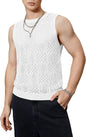 Men's Knitted Hollow Breathable Vest