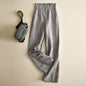 Linen Wide-leg Pants Female High Waist Drooping