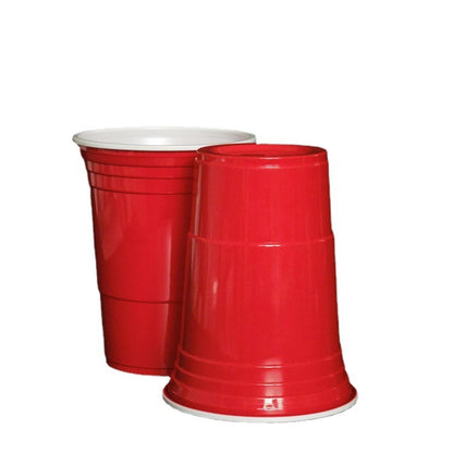 450ml Red Beer Pong Party Plastic Cups