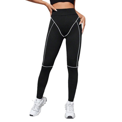 Fleece-lined Thick Yoga Pants High Waist Hip Lift Tight Leggings