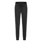 Simple Straight Sports And Leisure Elastic Ankle-tied Cropped Pants