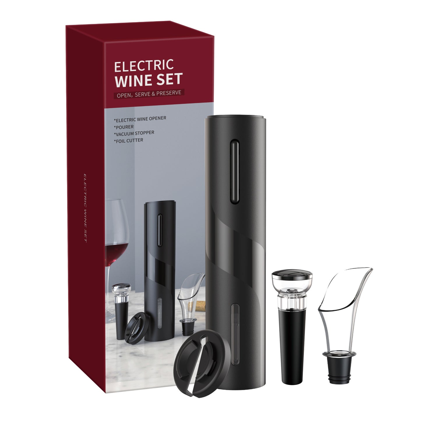 Deschidetor de vin electric reîncărcabil