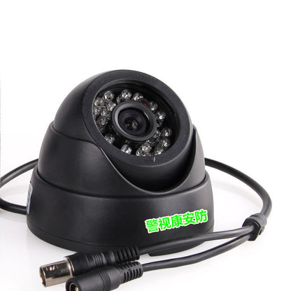 High definition 480 line surveillance camera, infrared camera, indoor monitoring probe, conch monitoring hemisphere