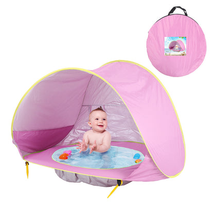 Baby Strand Zelt Kinder Outdoor Camping Einfach Falten Wasserdicht Up Sonne Markise Zelt UV-schutz