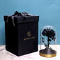 Metal Base Immortal Flower Glass Cover Gift Box