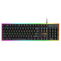 Real mechanical keyboard RGB Internet cafe desktop USB