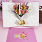 Three-dimensional Greeting Card Hand-carved Paper Blessing Card