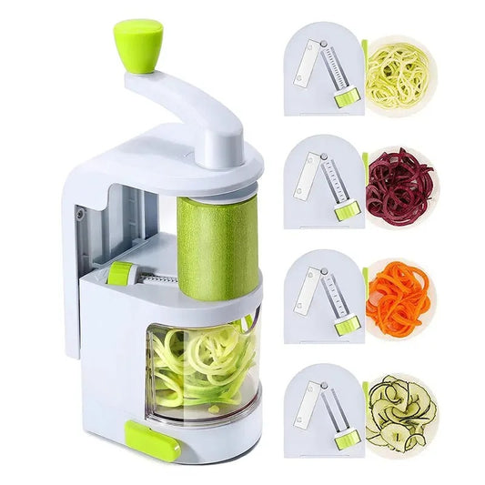 Vegetable Grater Potato Spiral Slicer Whirlwind Fruit Vegetable Spiral Machine Noodle Maker Multifunctional Kitchen Gadgets