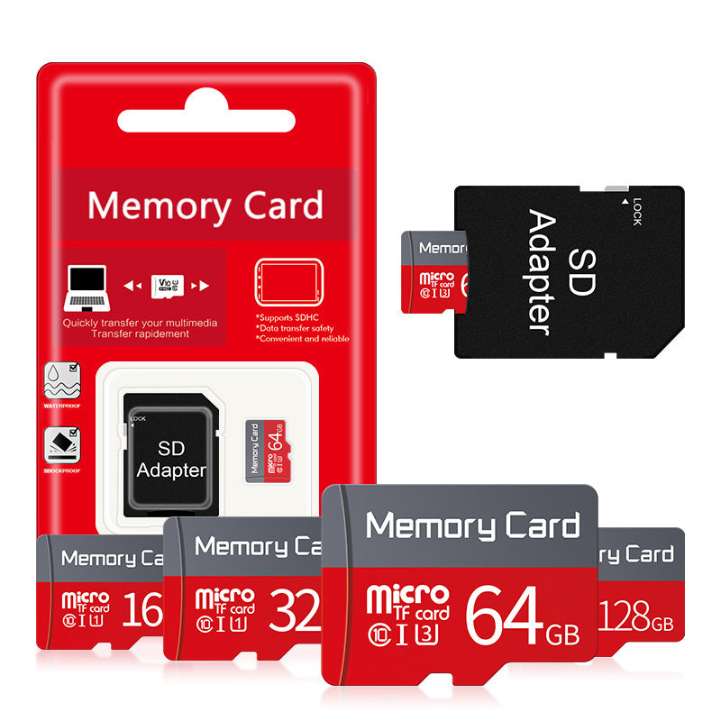 C10 High-speed 32GBU3 Memory Card 16GTF Card Game Machine 8G Children's Camera