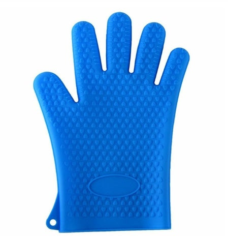 Food Grade Silicone Heat Resistant BBQ Glove Silicone Oven Mitts