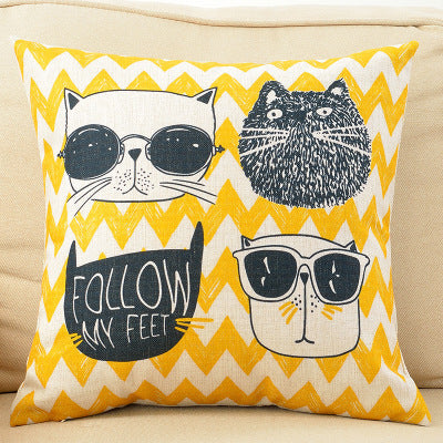 lovely cartooncouch pillow