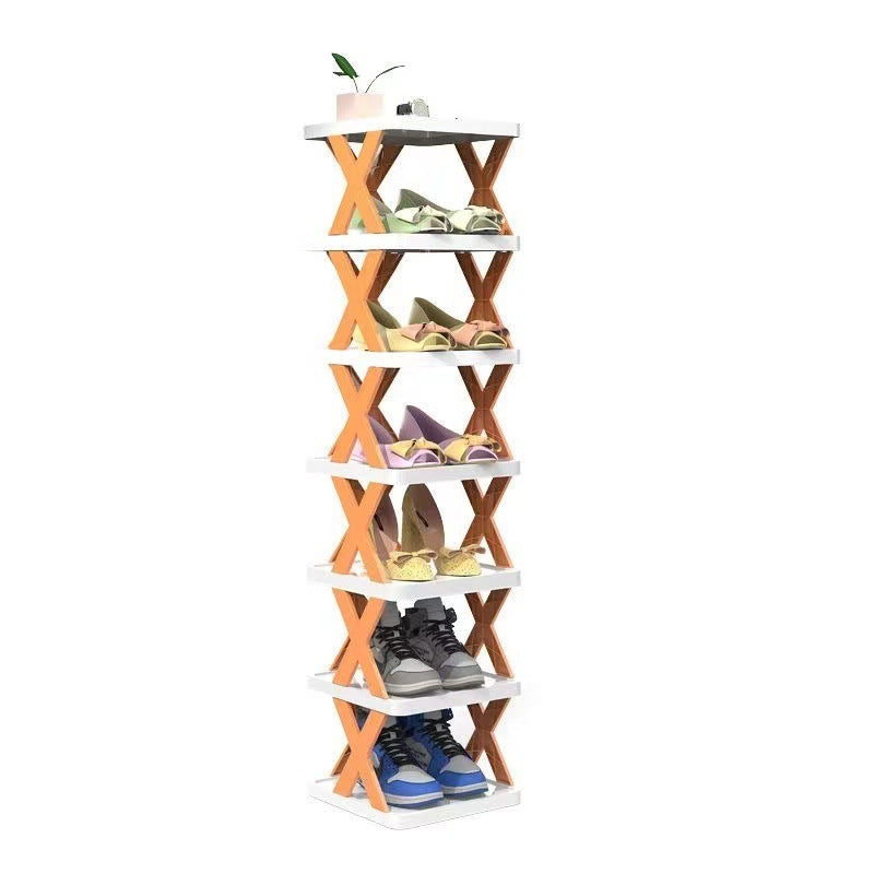 Multi-layer Creative Shoe Rack Household Installation-free Folding