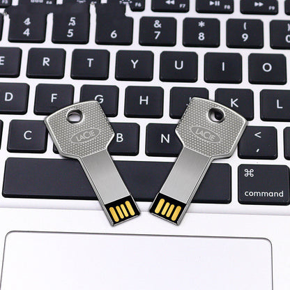 Ultra-thin Waterproof Conjoined Metal Key USB Drive