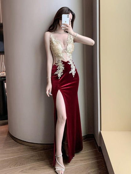 Banquet High Waist Fishtail Host Dress