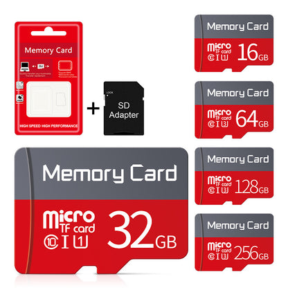 C10 High-speed 32GBU3 Memory Card 16GTF Card Game Machine 8G Children's Camera