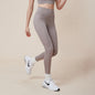 Cross Hip Lifting And Waist-slimming Upgrade High Waist Peach Sports Yoga Pants