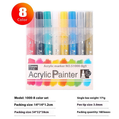 48 Colors Painting DIY Ceramic Graffiti Water-based Marker Package