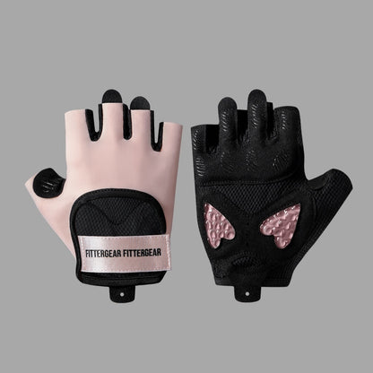 Sports And Fitness Gloves With Breathable Half Fingers