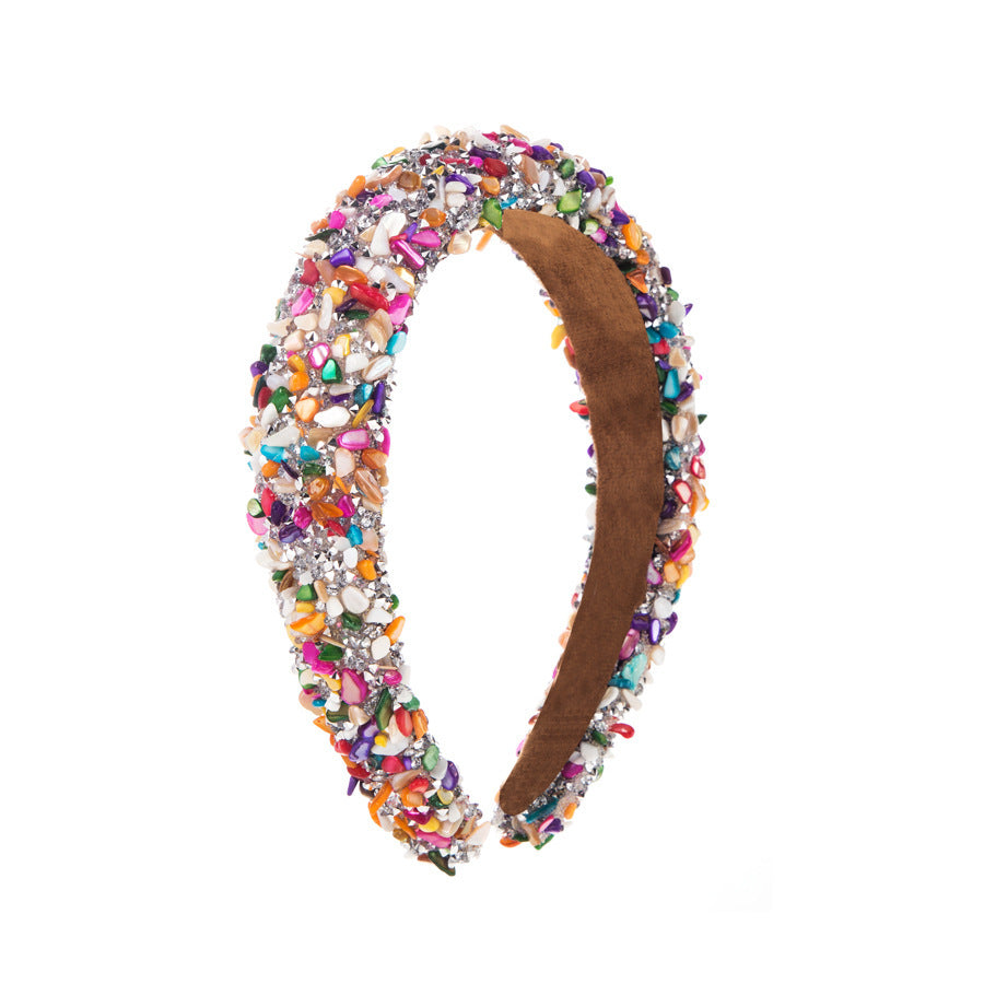 Fashion New Baroque Colorful Headband For Women