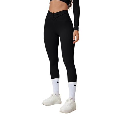 Nahtlose Yogahose mit hoher Taille und formender Leggings