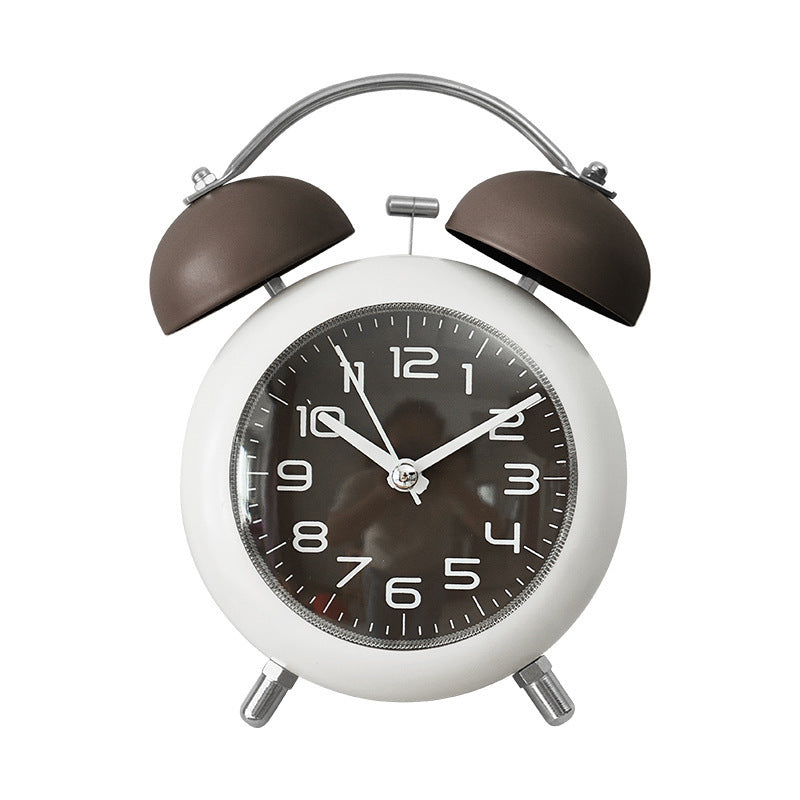 Large Size Alarm Clock Mechanical Metal Loudly Bell