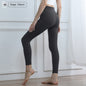 7A Thickened Traceless Yoga Pants Women's Outer Wear Fleece-lined Base