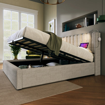 Linen Storage Space Bed Frame