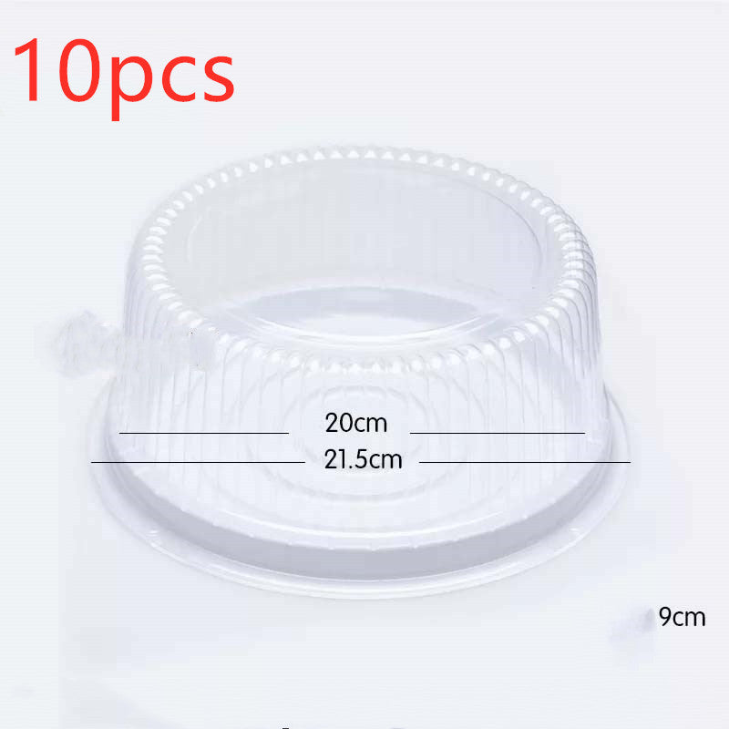 Cake Packaging Box Transparent Round Blister Box