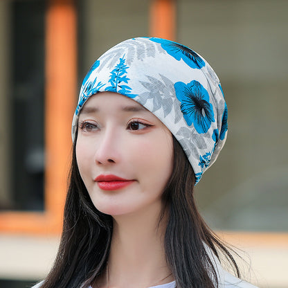 Baotou Silk Scarf Thin Air Conditioning Hat After Chemotherapy