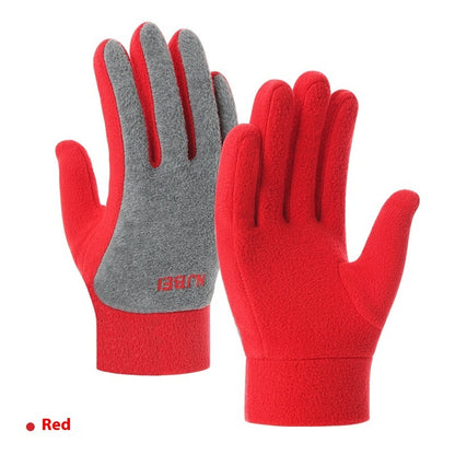 Herbst und Winter warme Polar Fleece Handschuhe Reiten dicke Mode