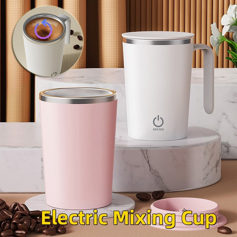 Elektrischer Küchenmixbecher, Rührkaffeetasse, automatisches Mischen von Tassen, Tasse, faul, rotierender magnetischer Wasserbecher