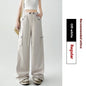 Women's High Waist Casual Sports Wide-leg Pants