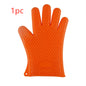 Food Grade Silicone Heat Resistant BBQ Glove Silicone Oven Mitts