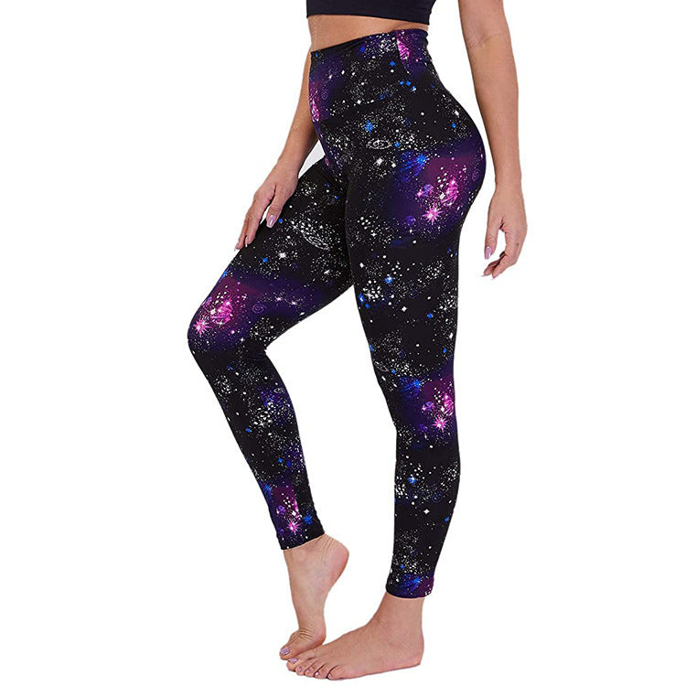 High Waist Leggings Women's Yoga Slim Waist