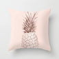 Pink sofa cushion cushion pillowcase