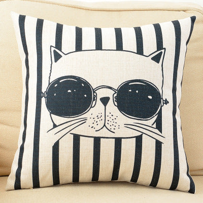 lovely cartooncouch pillow