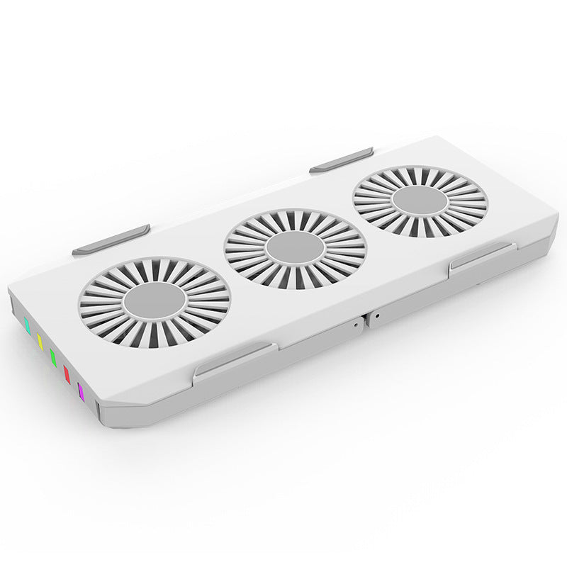 Placă de răcire portabilă subțire inteligentă pentru laptop USB 3 ventilatoare Ventilator pentru laptop de gaming pentru cooler de 17 inchi Plug Play pentru notebook PC laptop