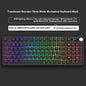 98 Key Wireless Bluetooth Three-model Mechanical Keyboard Gaming Electronic Sports Office