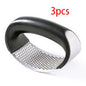 Upgraded Stainless Steel Garlic Press Squeezer Manual Garlic Ginger Rocker Crusher Garlic Cutting Mince Tools Kitchen Gadgets