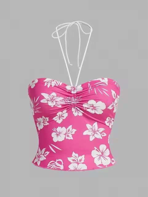 Fashion Hot Girl All-matching Slim Fit Slimming Sling Top