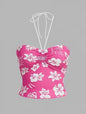 Fashion Hot Girl All-matching Slim Fit Slimming Sling Top