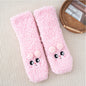 Thickened Winter Fuzzy Socks Women Warm Home Slipper Solid Color Socks Girl Cute Christmas Gift Female Funny Sleep Floor Socks