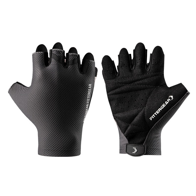 Sports And Fitness Gloves With Breathable Half Fingers